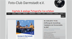 Desktop Screenshot of fotoclub-darmstadt.de