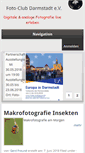 Mobile Screenshot of fotoclub-darmstadt.de